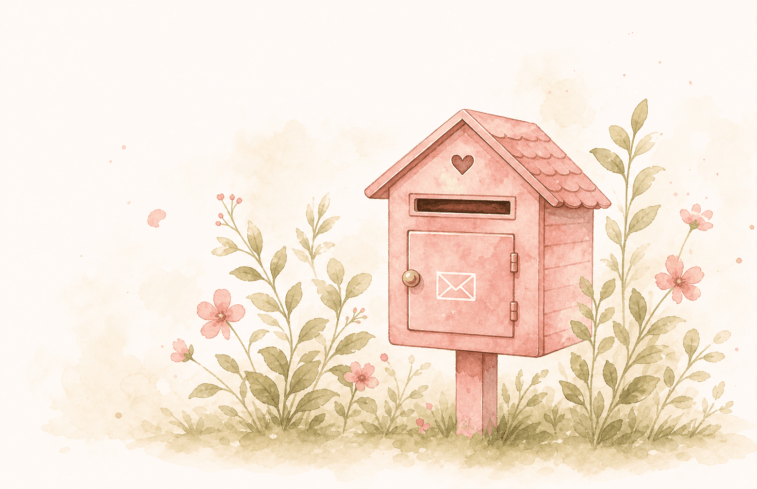 tellme letterのポストを表すイラスト